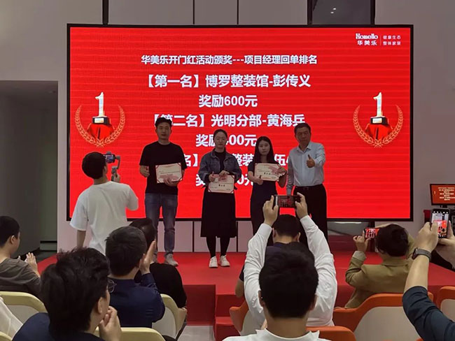 華美樂開門紅表彰大會(huì)暨五一大戰(zhàn)啟動(dòng)會(huì)圓滿成功